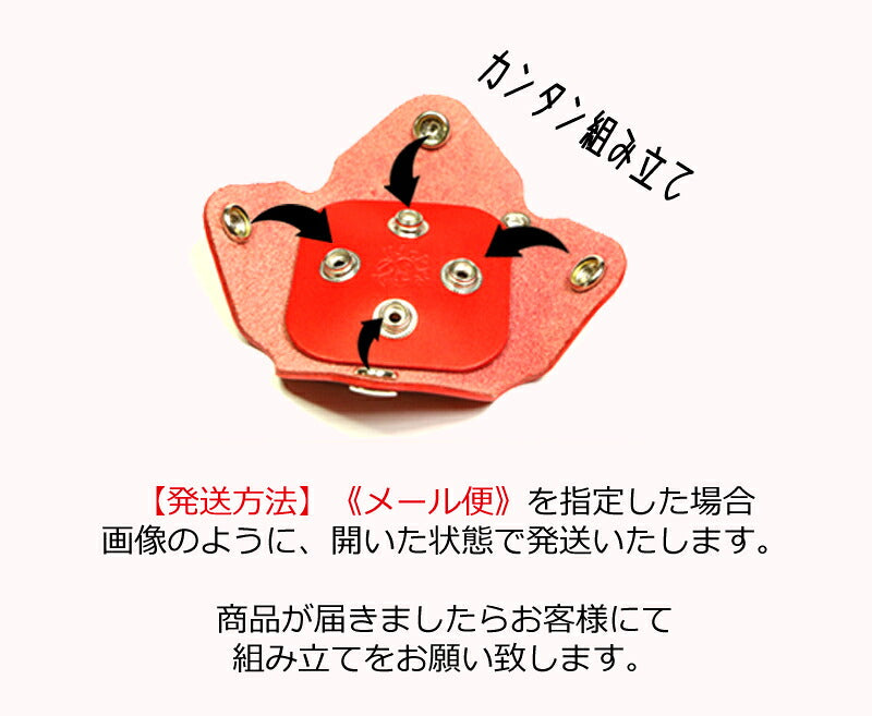 ４ホックコインケース　14色 組み合わせ 財布 メンズ レディース 小銭 取り出し 小銭入れ ミニ財布 スマート すっきり コンパクト ユニーク 財布と別 別持ち 2個持ち 使い分け コイン 小さい 最小限 coin プレゼント お祝い 栃木レザー 革 本革 名入れ リッキーズ r220