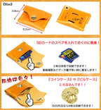 ミニポッケ　14色 カメラ アクセサリー AirTag エアタグ SDカード 小銭 コイン ケース 紛失防止 落下防止 カメラストラップ ポケット 一眼レフ ミラーレス SDHC SDXC SDUC SanDisk KIOXIA TOSHIBA SAMSUNG Transcend Panasonic SONY 栃木レザー 本革 革 リッキーズ r229