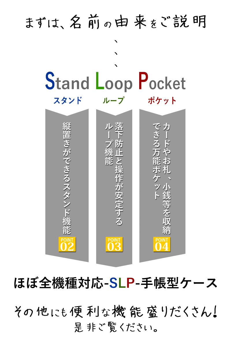 ほぼ 全機種対応 SLP 手帳型 ケース カメラ 保護 14色 iPhone17 17Pro 17ProMax iPhoneAir 17e 16e iPhone16 iPhone15 iPhone14 iPhone13 12 SE3 Xperia 1VII Galaxy Z Fold7 S26Ultra AQUOS R10 GooglePixel 10Pro Fold Xiaomi 栃木レザー 本革 革 名入れ リッキーズ r324