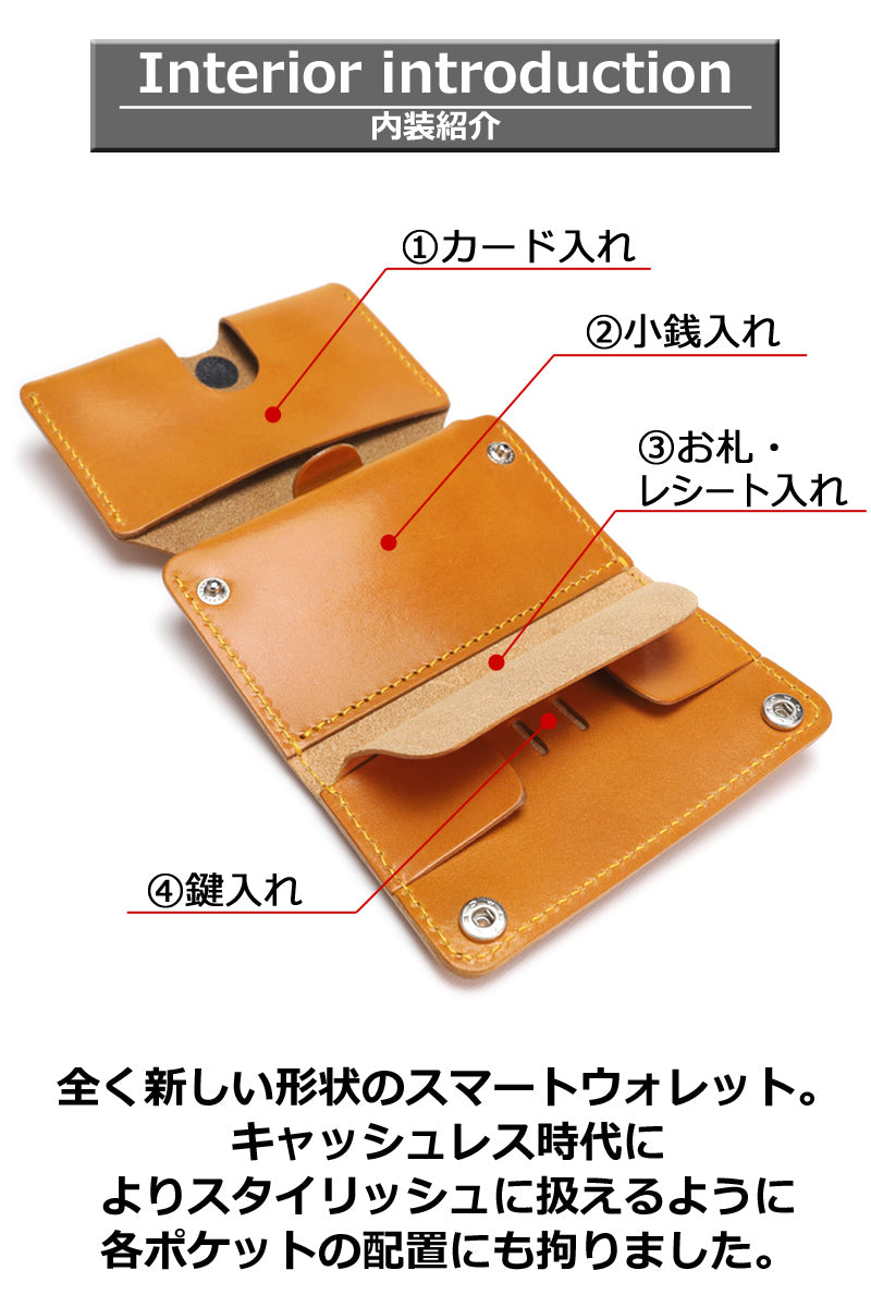 最適 三つ折り財布