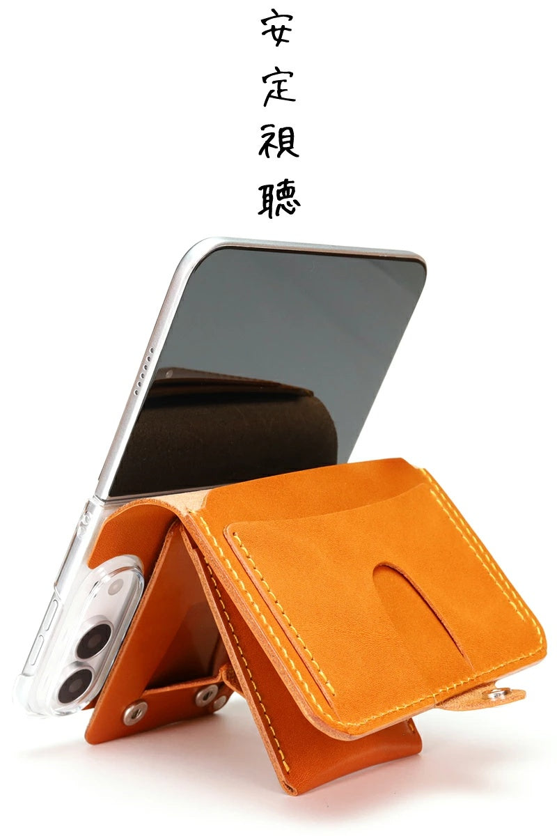 iPhone Duo Folio 手帳型ケース 14色 MagSafe対応 栃木レザー 本革 r352