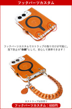 iPhone Duo Folio 手帳型ケース 14色 MagSafe対応 栃木レザー 本革 r352