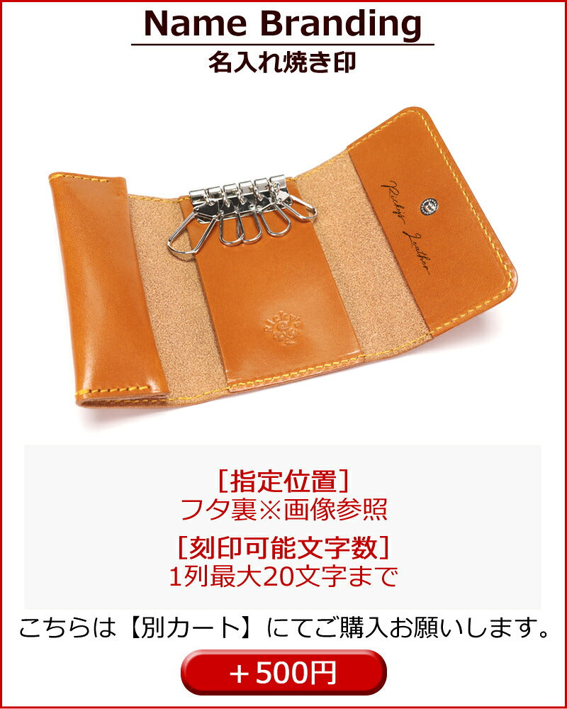 コインキーケース　14色 スマートキー ケース キーレス 小銭入れ カード入れ ウォレット 財布 トヨタ スバル ダイハツ 日産 スズキ ホンダ マツダ ミニクーパー Enekey 家の鍵 ドアキー YKKAP LIXIL 三協アルミ メンズ レディース 栃木レザー 本革 革 名入れ リッキーズ r314