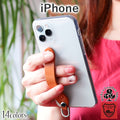 シンプルグリップケース　14色 iPhone17 iPhoneAir 17Pro 17ProMax 17e iPhone16 16e 16プロ 16Plus 16Pro 16ProMax iPhone15 iPhone14 14Plus 13ProMax 13mini iPhone12 12mini 12Pro SE3 SE2 TPU クリアケース 透明ケース ベルト付き 栃木レザー 革 本革 リッキーズ r152